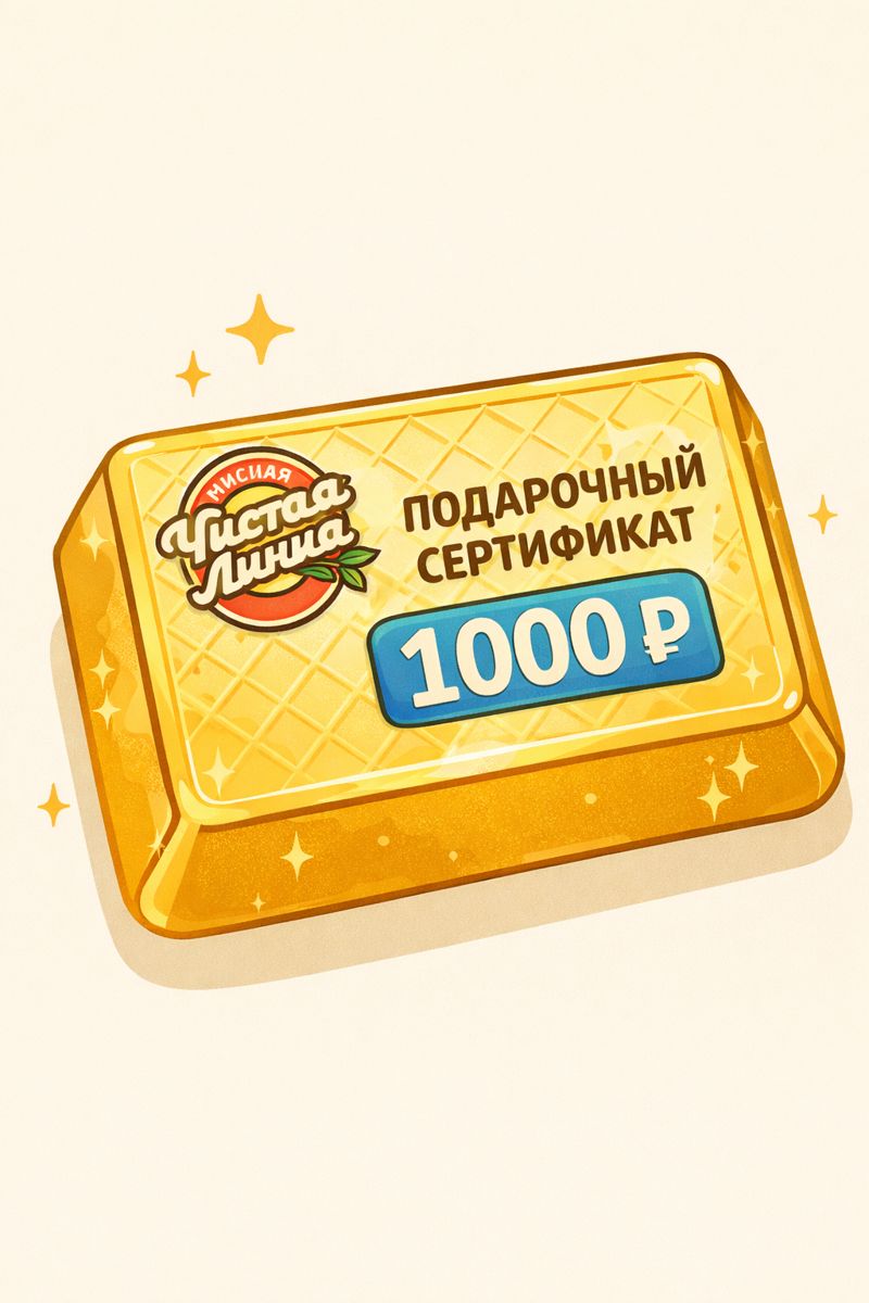 Подарочный сертификат 1000