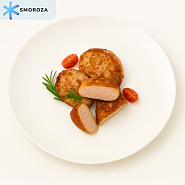 Оладьи из курицы с ветчиной и сыром, 500 г