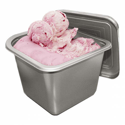 Мороженое пломбир «Ромовая вишня Амарена», 1 кг
