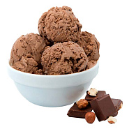 Пломбир шоколадно-ореховый с фундуком, 1 кг