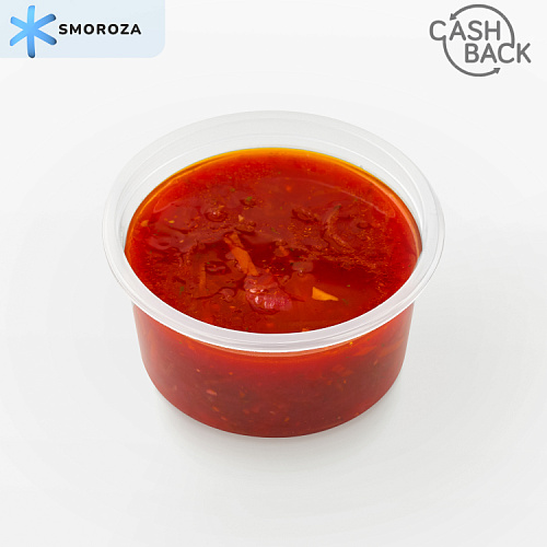 Борщ с отварной говядиной, 250 г