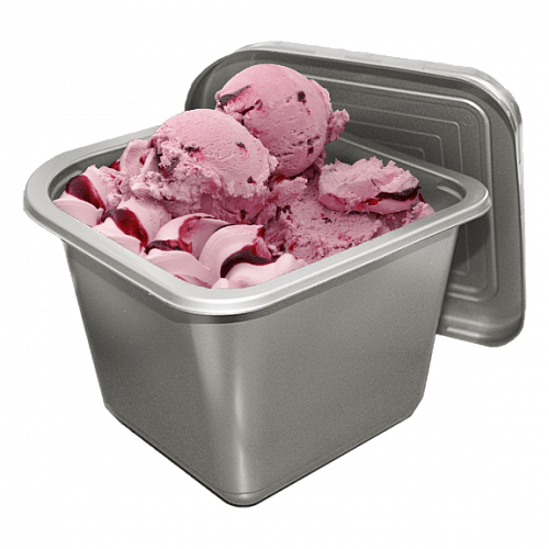 Мороженое пломбир «Черничный Блюз», 1 кг