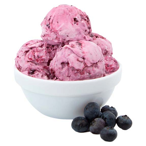 Мороженое пломбир «Черничный Блюз», 1 кг
