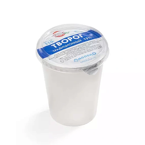 Творог «Традиционный» из коровьего молока 12%, 350 г