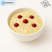 Каша Овсяная на молоке с брусникой, 250 г