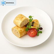 Блинчики с курицей в сырно-сливочном соусе, 500 г